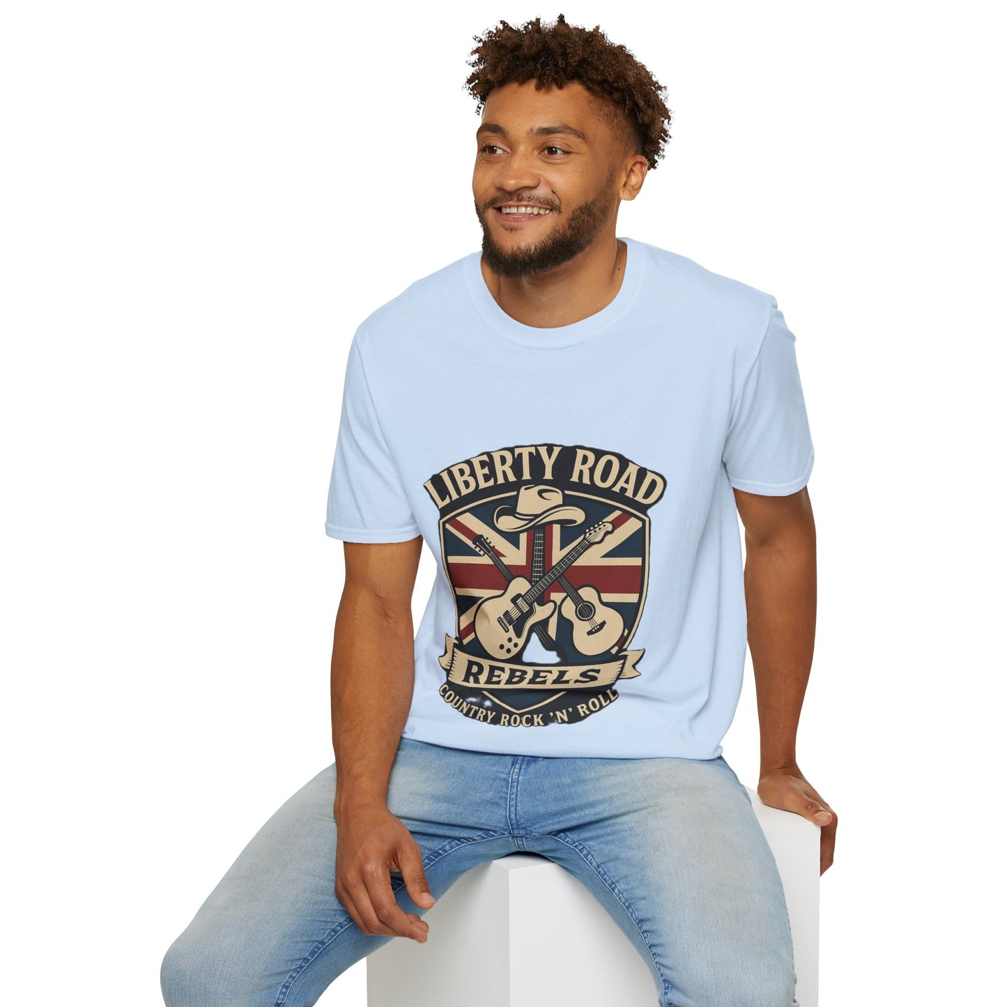 Liberty Road Rebels Britannia T-Shirt Unisex Softstyle Tee