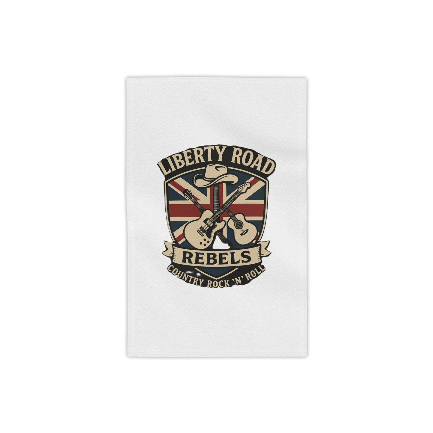 Liberty Road Rebels Britannia Rock 'n' Roll Beach Towels