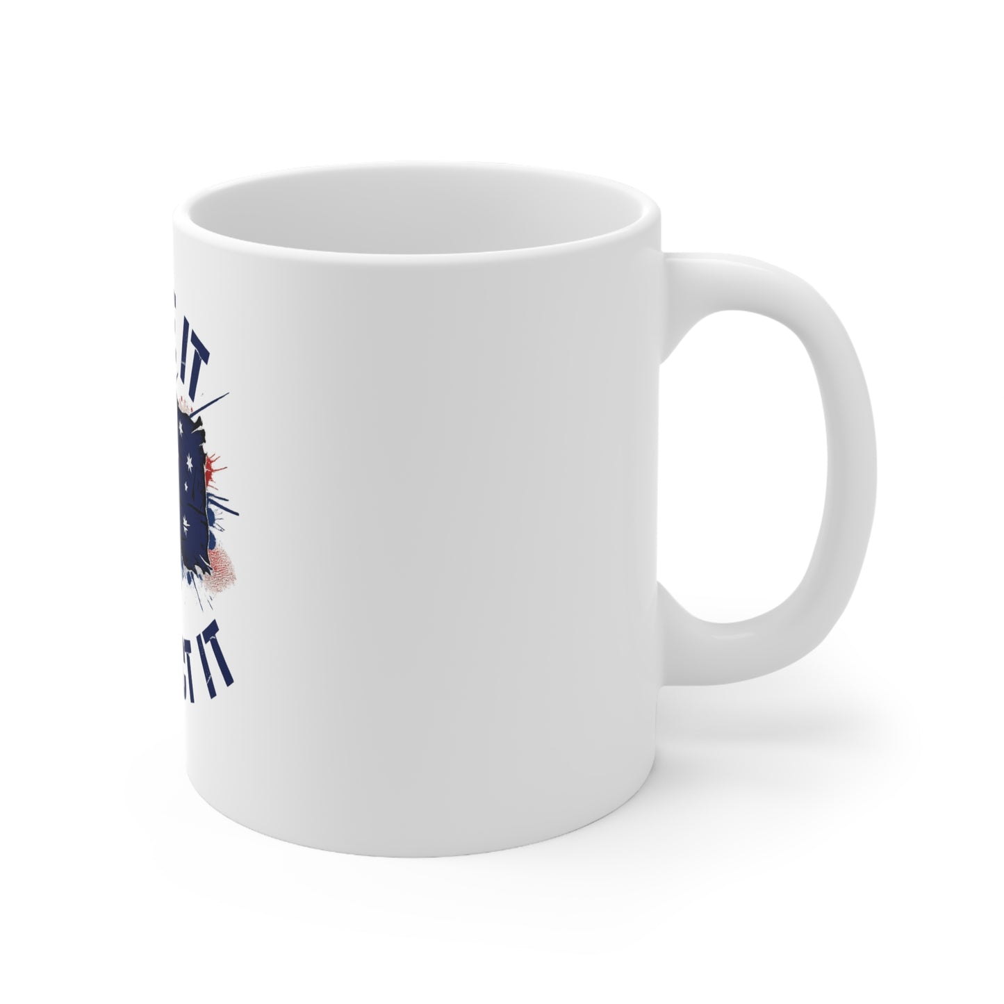 Raise It Respect It Australian Flag Ceramic Coffee Mug