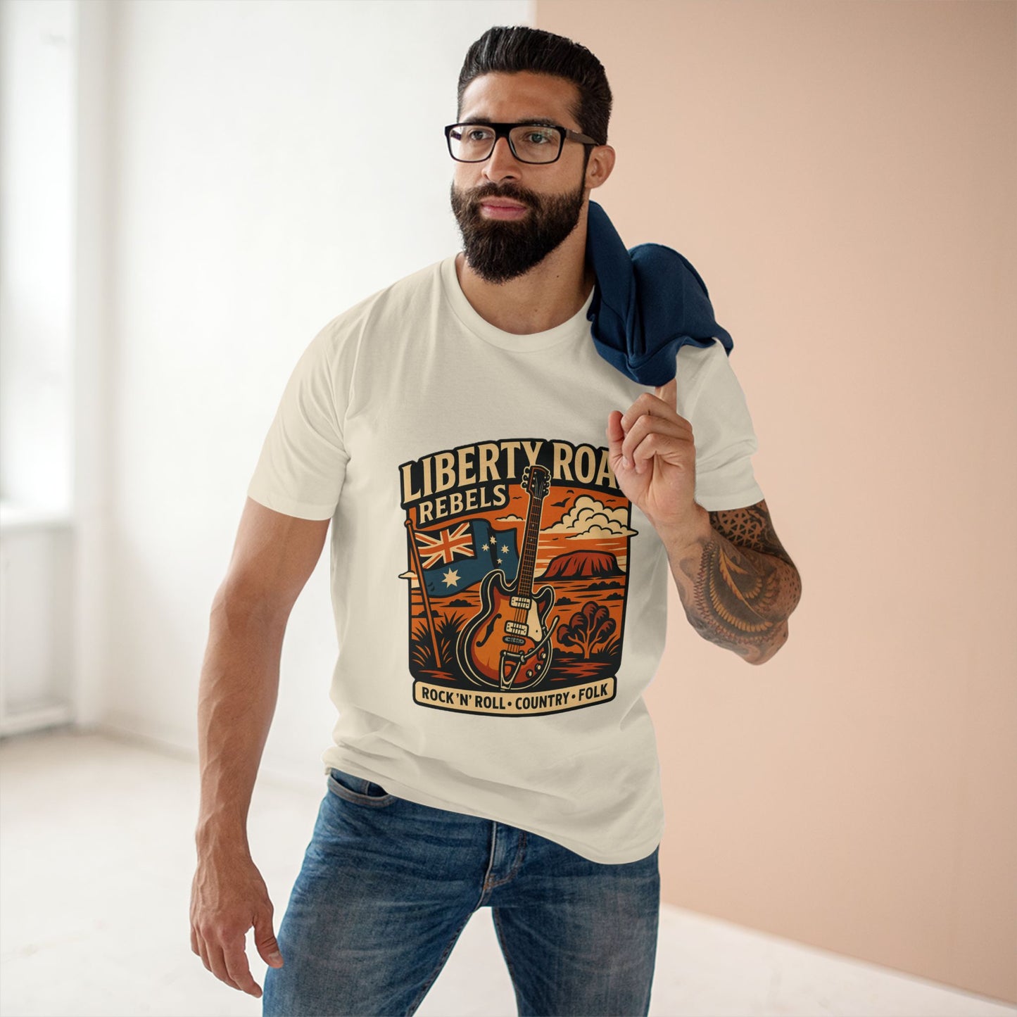 Liberty Road Rebels Vintage Australiana T-Shirt