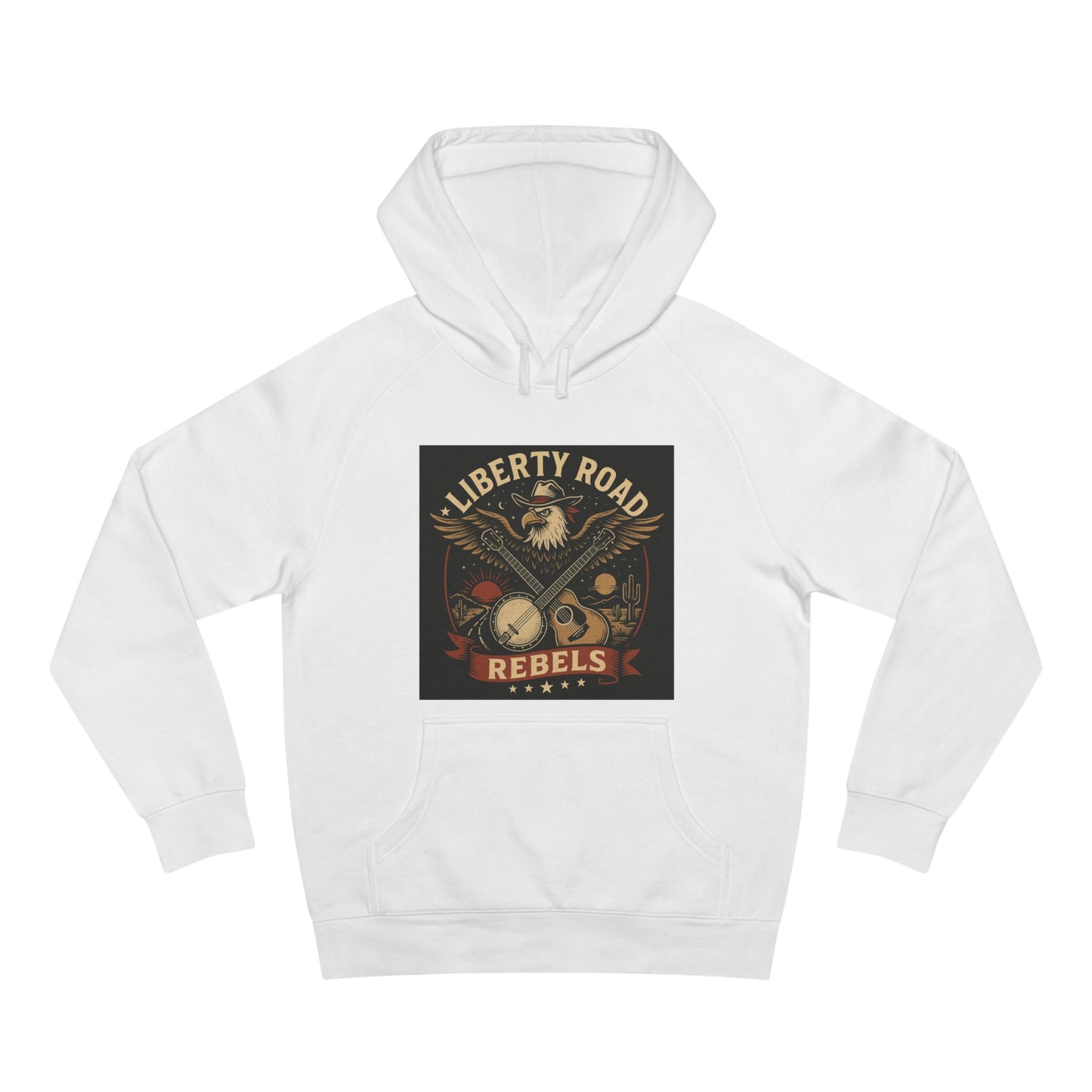 Liberty Road Rebels Vintage Americana Style Hoodie Unisex Sweatshirt
