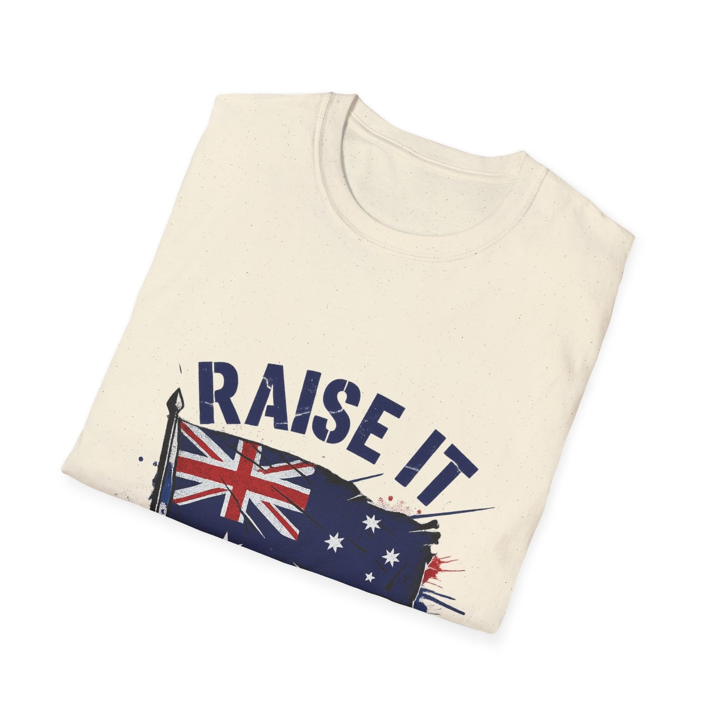 Raise It Respect It Australia Flag Unisex T-Shirt Tee