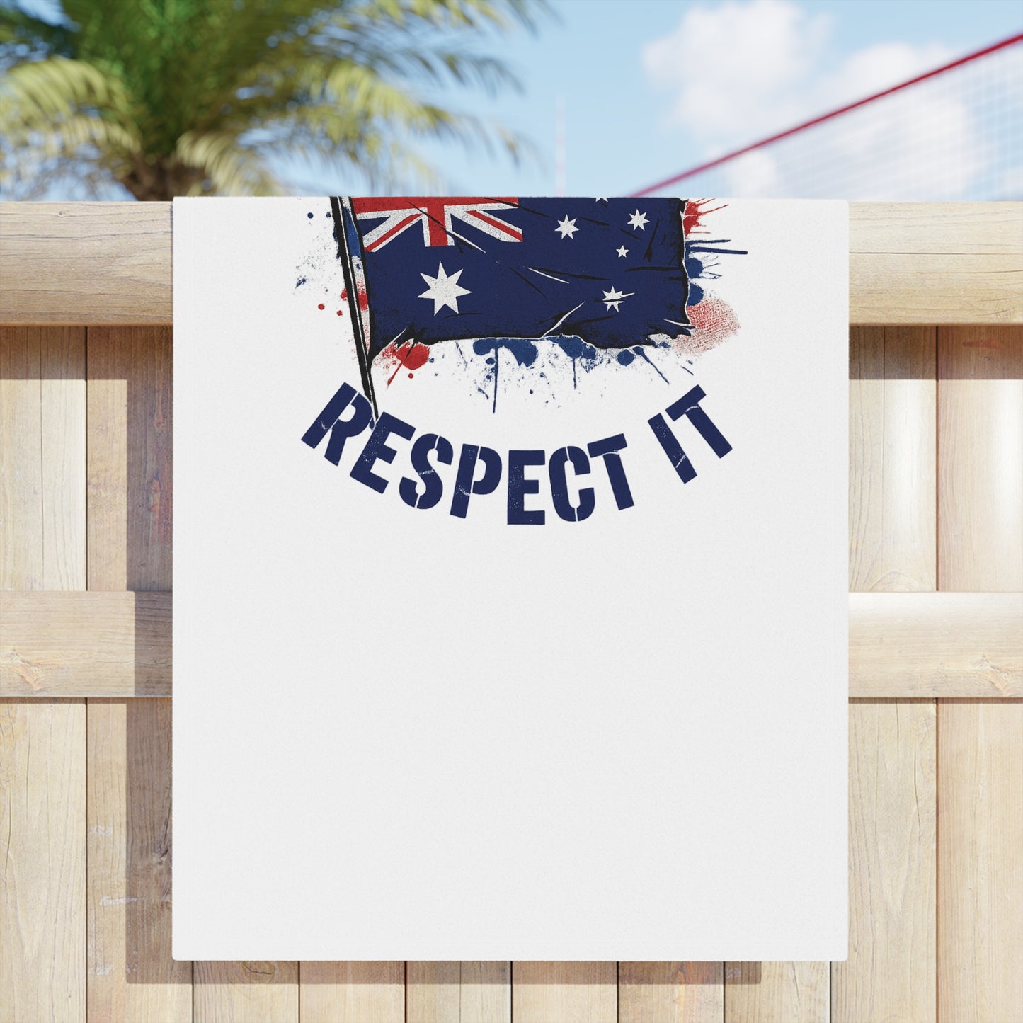 Raise It Respect it Australian Pride Beach Towels