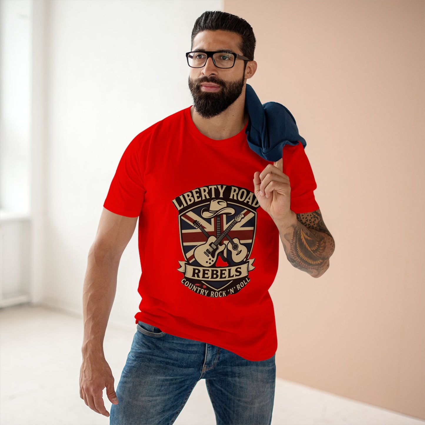 Liberty Road Rebels Britannia Tee Staple T-Shirt