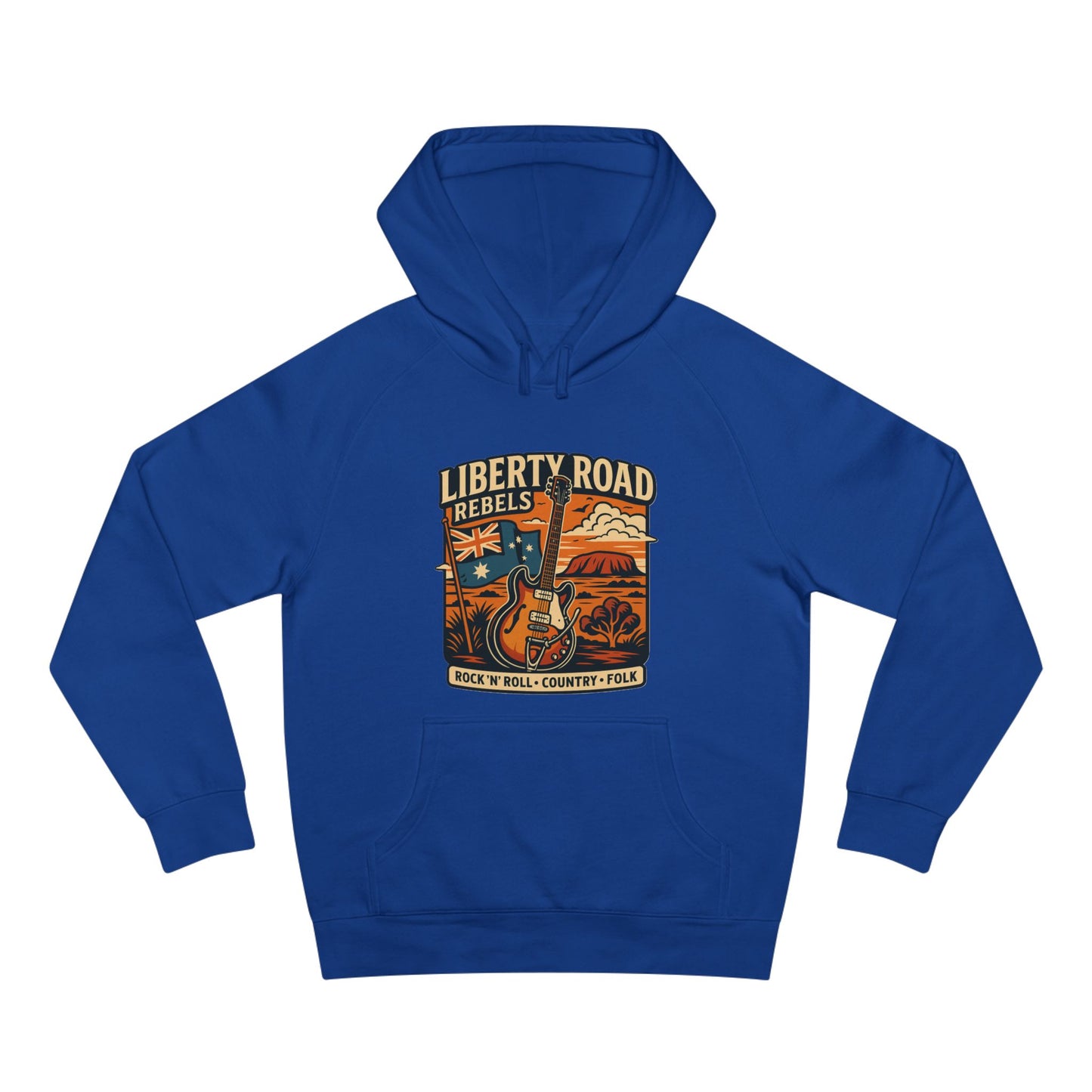Liberty Road Rebels Vintage Australiana Hoodie