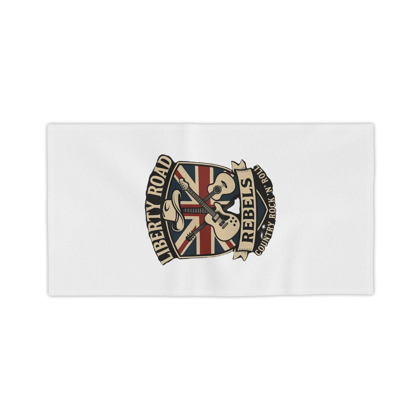 Liberty Road Rebels Britannia Rock 'n' Roll Beach Towels