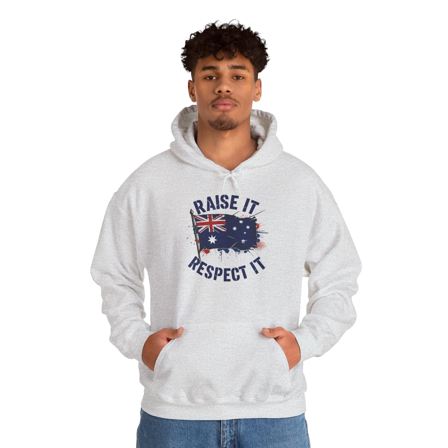 Raise It Respect It Aussie Flag Pride Unisex Sweatshirt