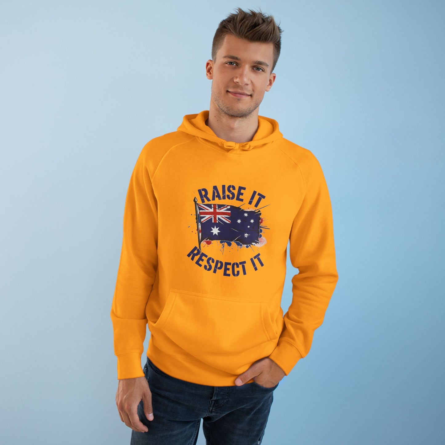 Raise It Respect It Australian Pride Hoodie