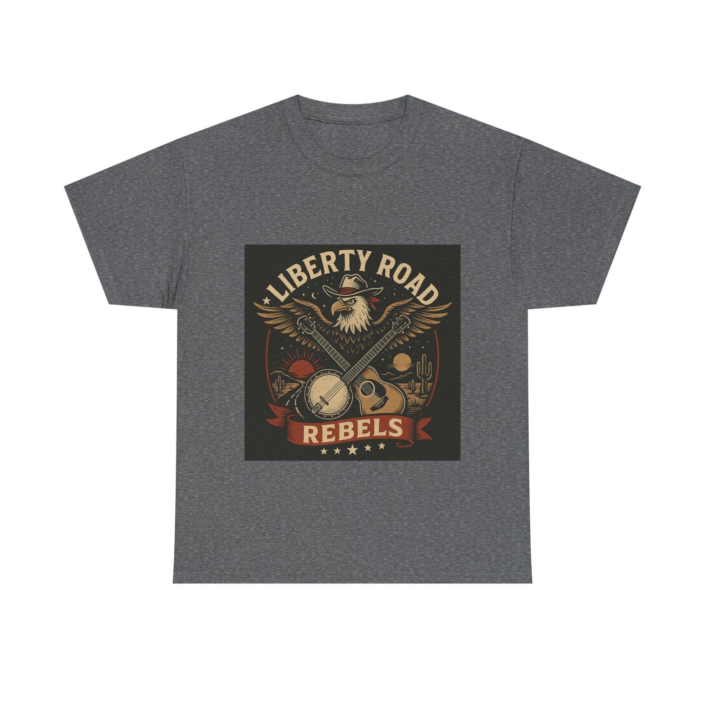 Liberty Road Rebels Vintage Americana Style Tee Unisex T-Shirt