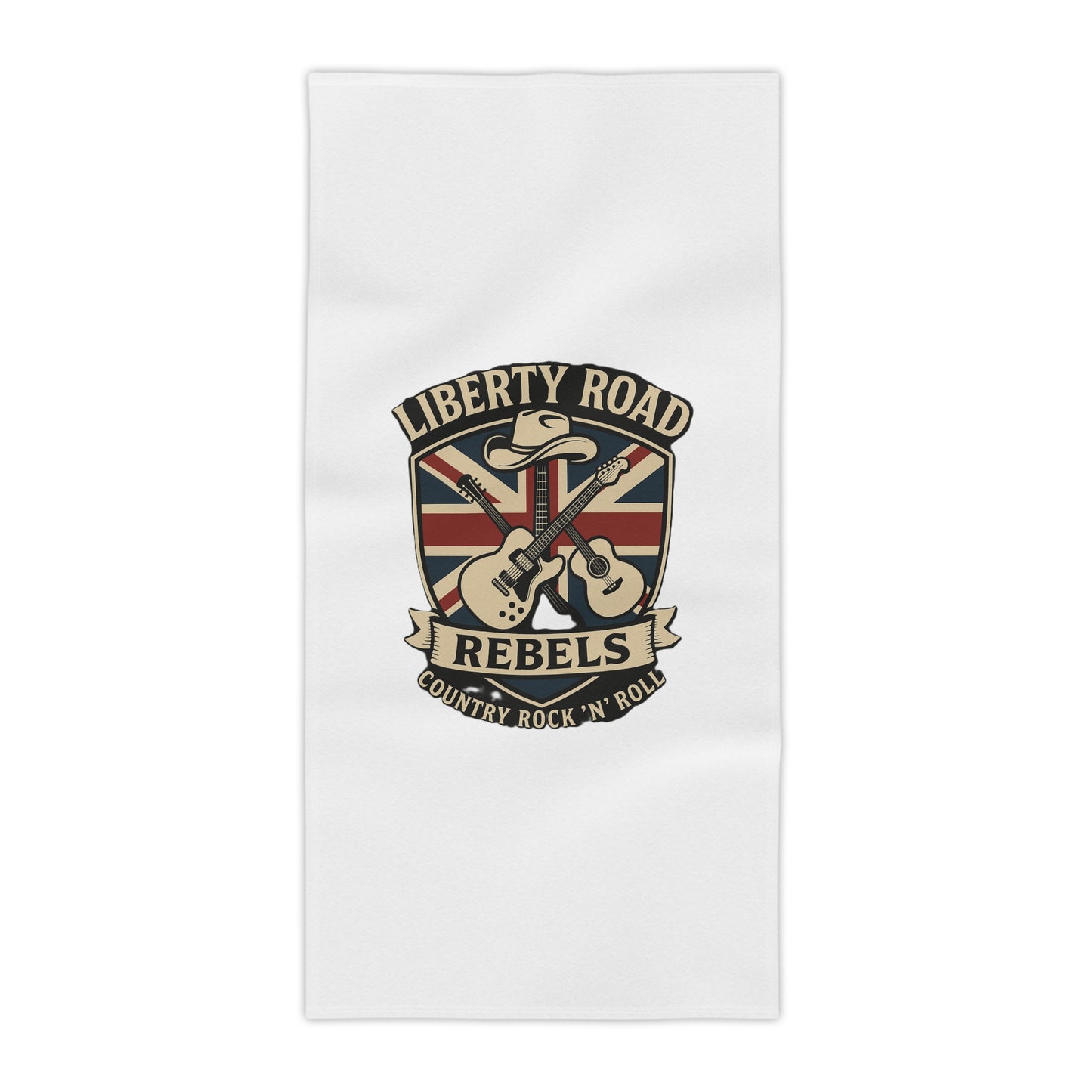Liberty Road Rebels Britannia Rock 'n' Roll Beach Towels