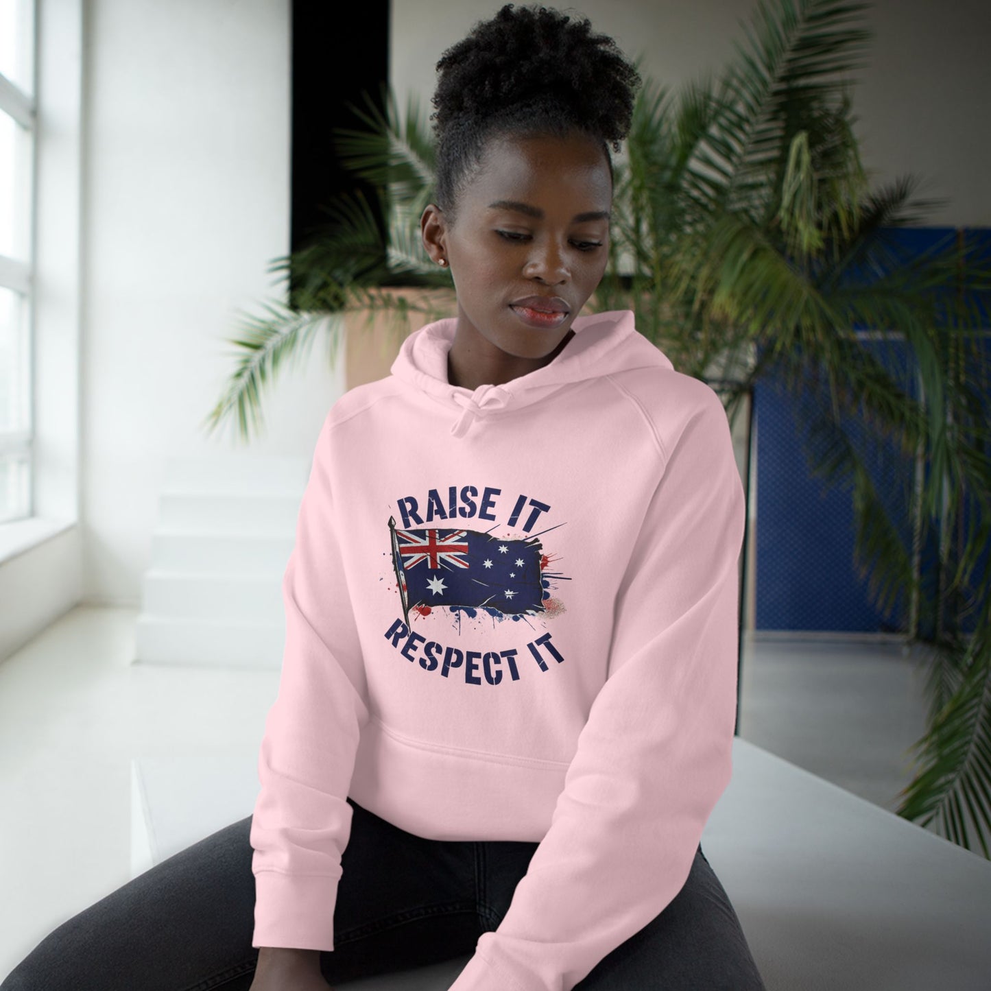 Raise It Respect It Australian Pride Hoodie