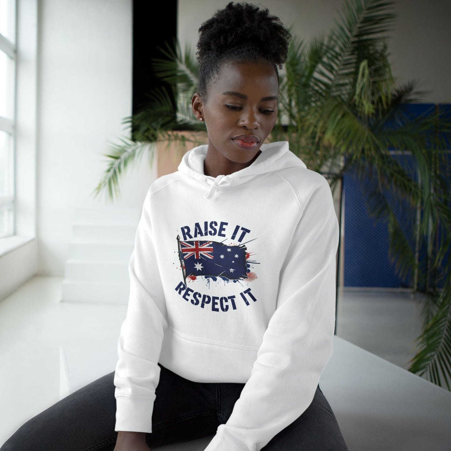 Raise It Respect It Australian Pride Hoodie