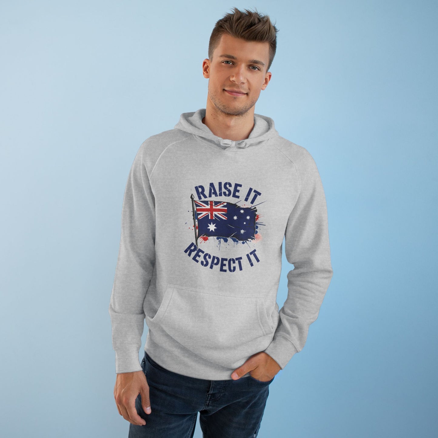 Raise It Respect It Australian Pride Hoodie