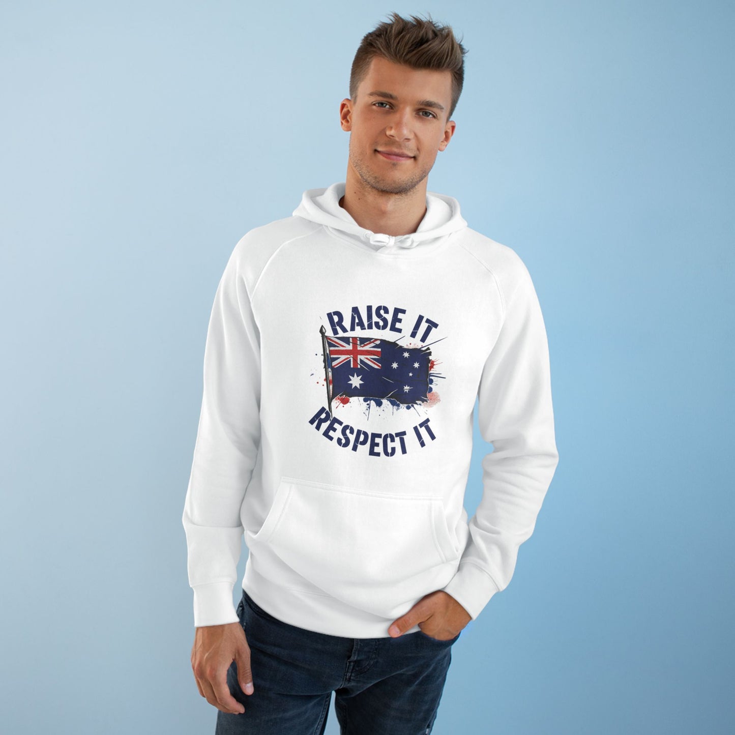 Raise It Respect It Australian Pride Hoodie