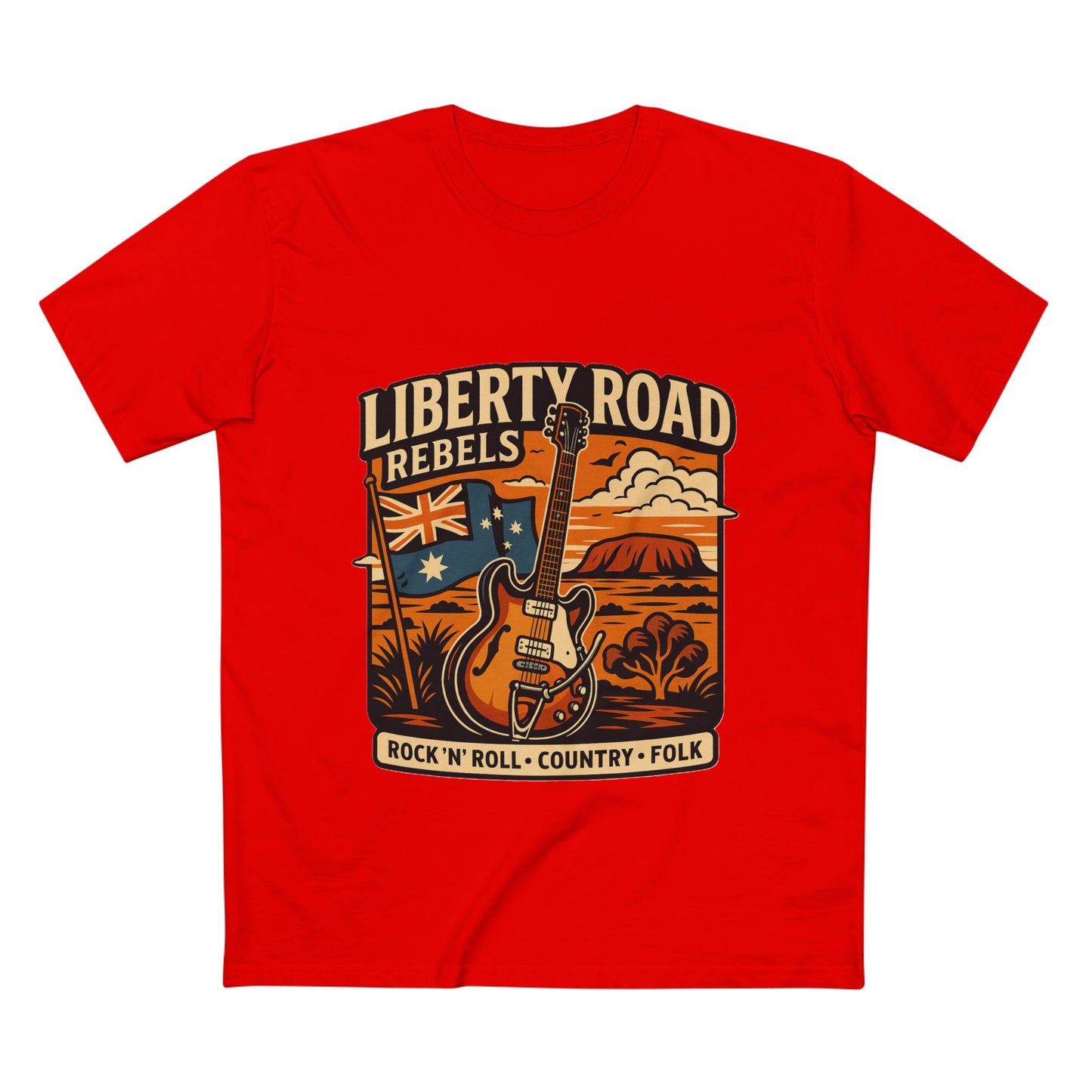Liberty Road Rebels Vintage Australiana T-Shirt