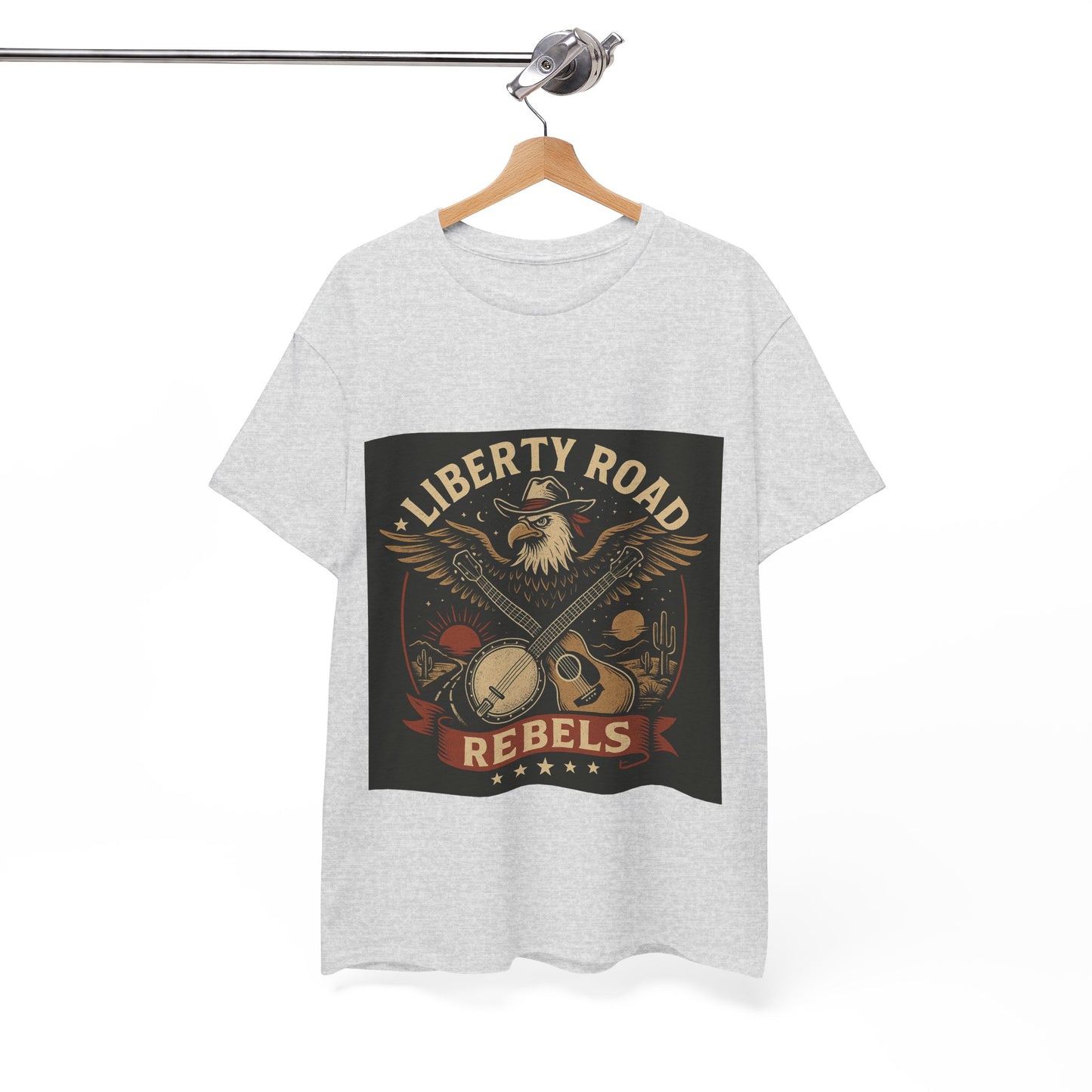 Liberty Road Rebels Vintage Americana Style Tee Unisex T-Shirt