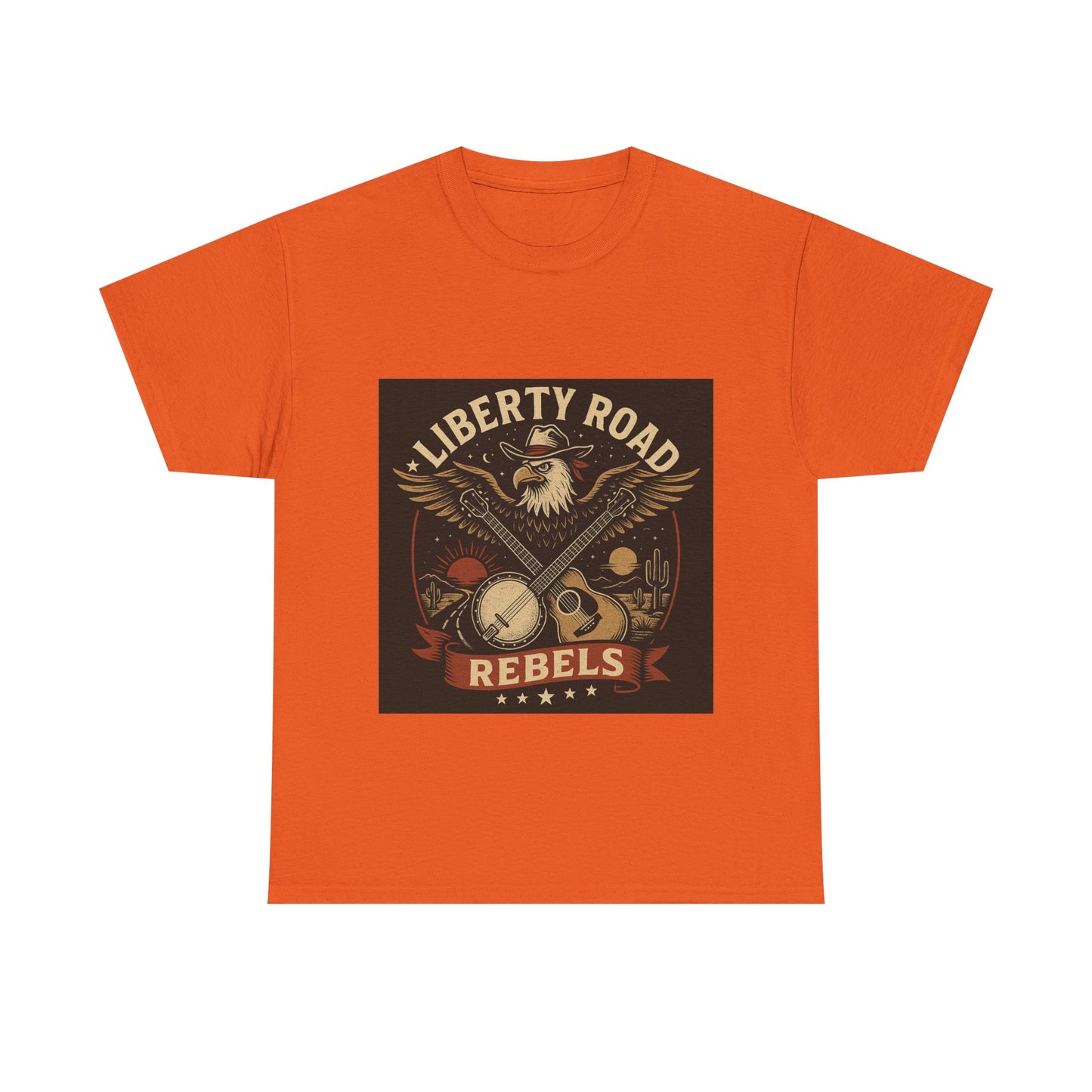 Liberty Road Rebels Vintage Americana Style Tee Unisex T-Shirt