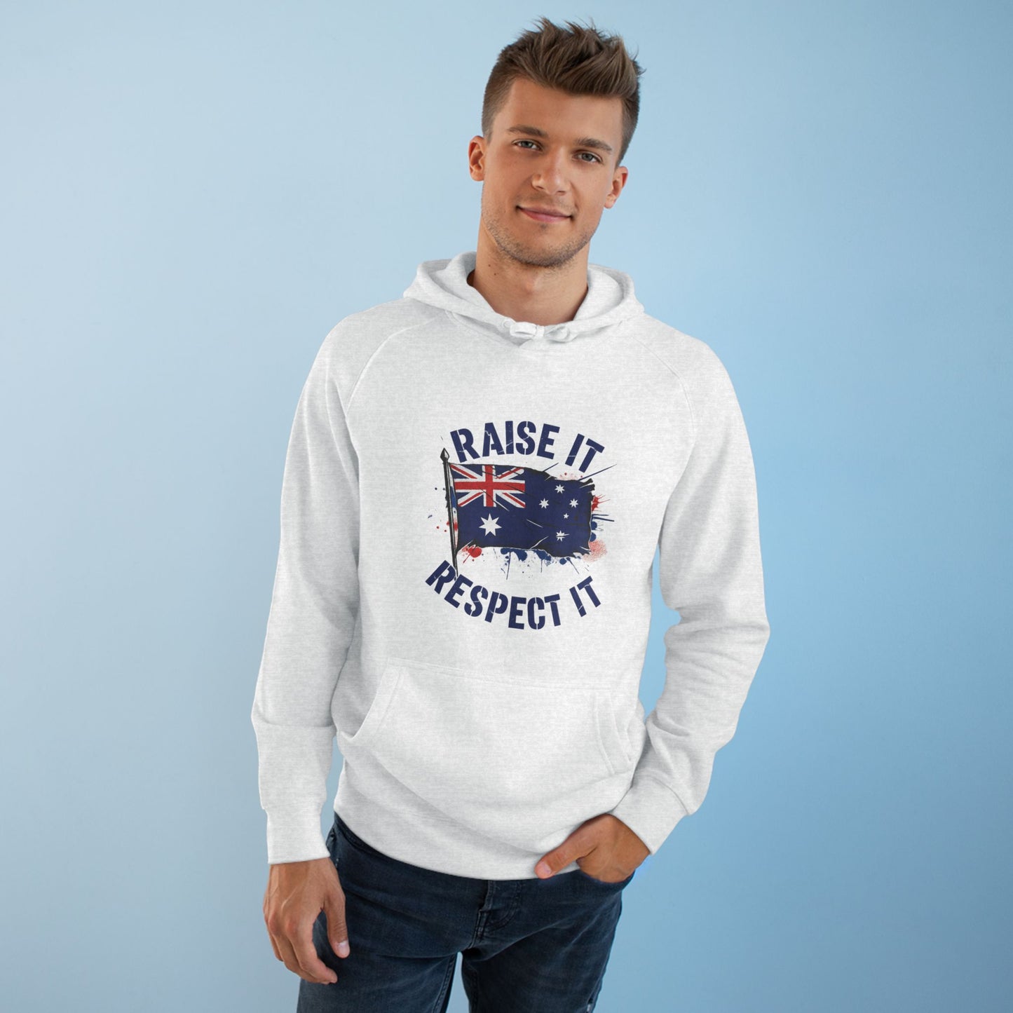 Raise It Respect It Australian Pride Hoodie