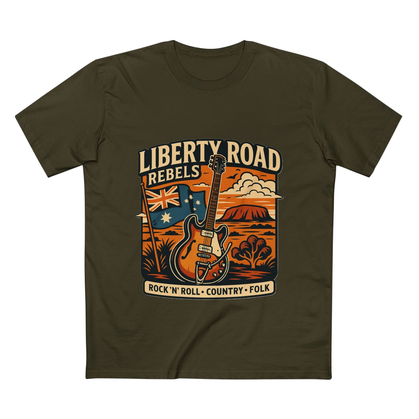 Liberty Road Rebels Vintage Australiana T-Shirt