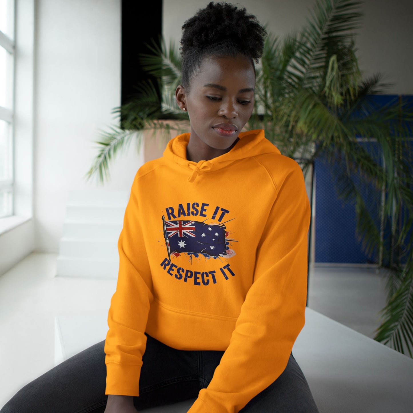 Raise It Respect It Australian Pride Hoodie