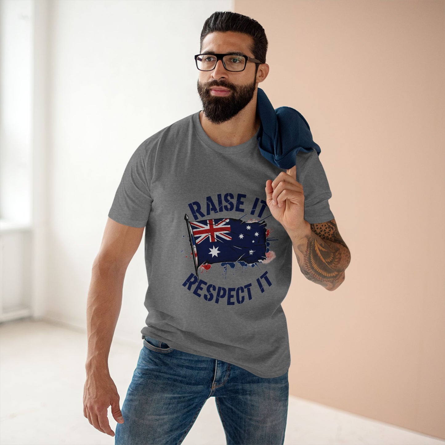 Raise It Respect It Australian Pride Tee T-Shirt