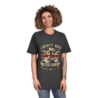 Liberty Road Rebels Britannia Unisex T-Shirt Vintage Tee