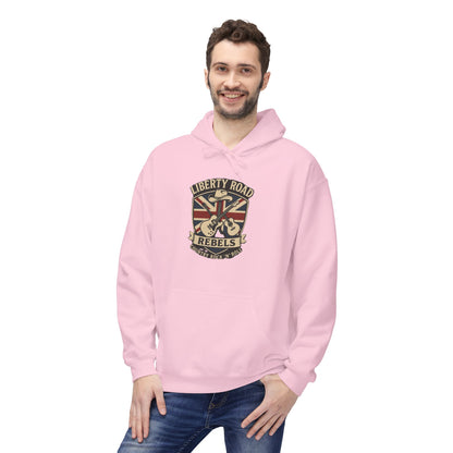 Liberty Road Rebels Britannia Fleece Hoodie Unisex Sweatshirt