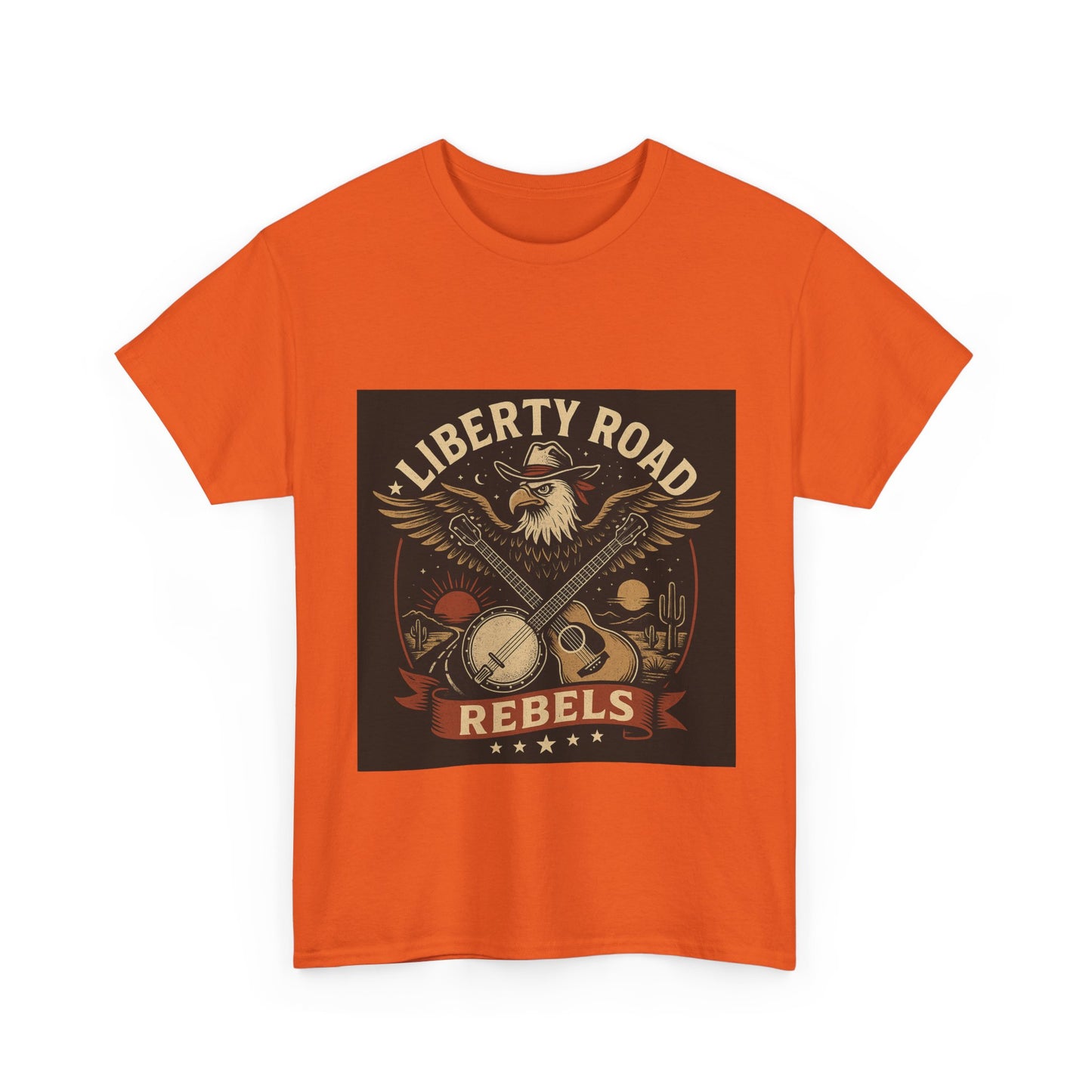 Liberty Road Rebels Vintage Americana Style Tee Unisex T-Shirt