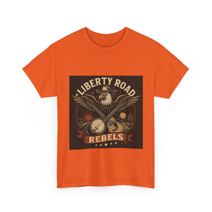Liberty Road Rebels Vintage Americana Style Tee Unisex T-Shirt