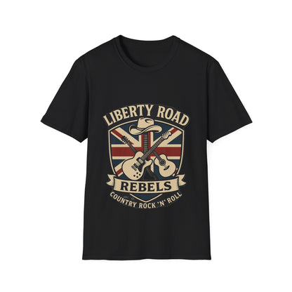 Liberty Road Rebels Britannia T-Shirt  Unisex Softstyle Tee