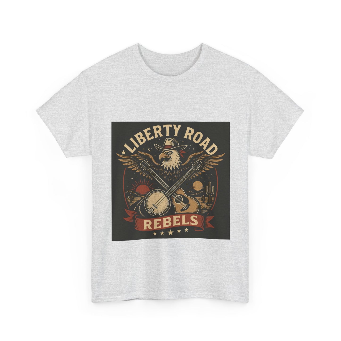 Liberty Road Rebels Vintage Americana Style Tee Unisex T-Shirt