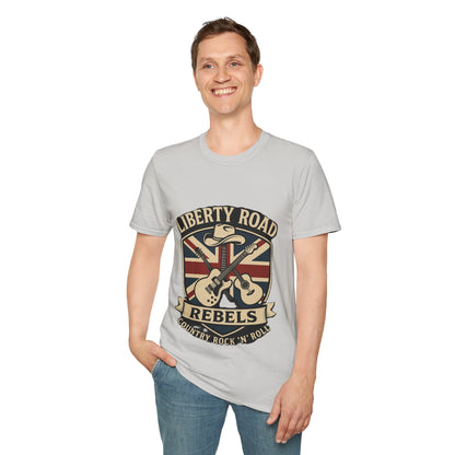 Liberty Road Rebels Britannia T-Shirt  Unisex Softstyle Tee