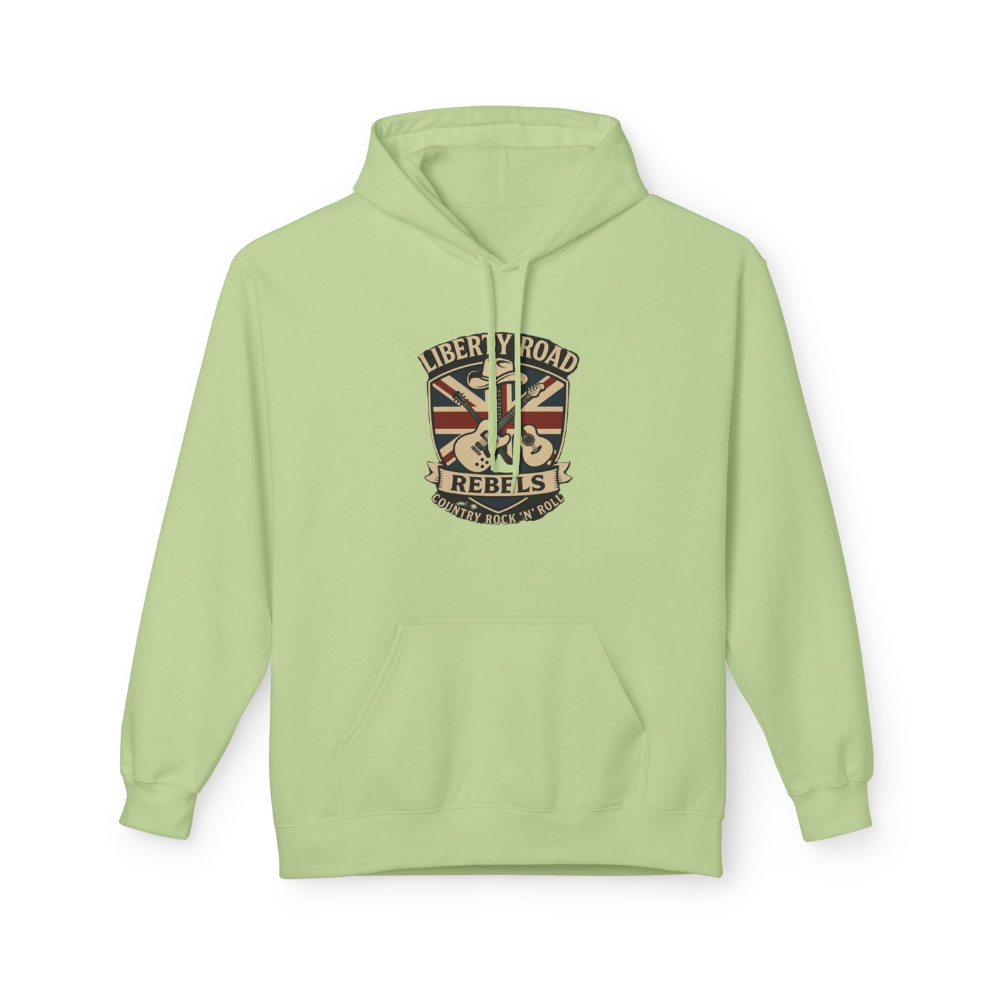Liberty Road Rebels Britannia Fleece Hoodie Unisex Sweatshirt