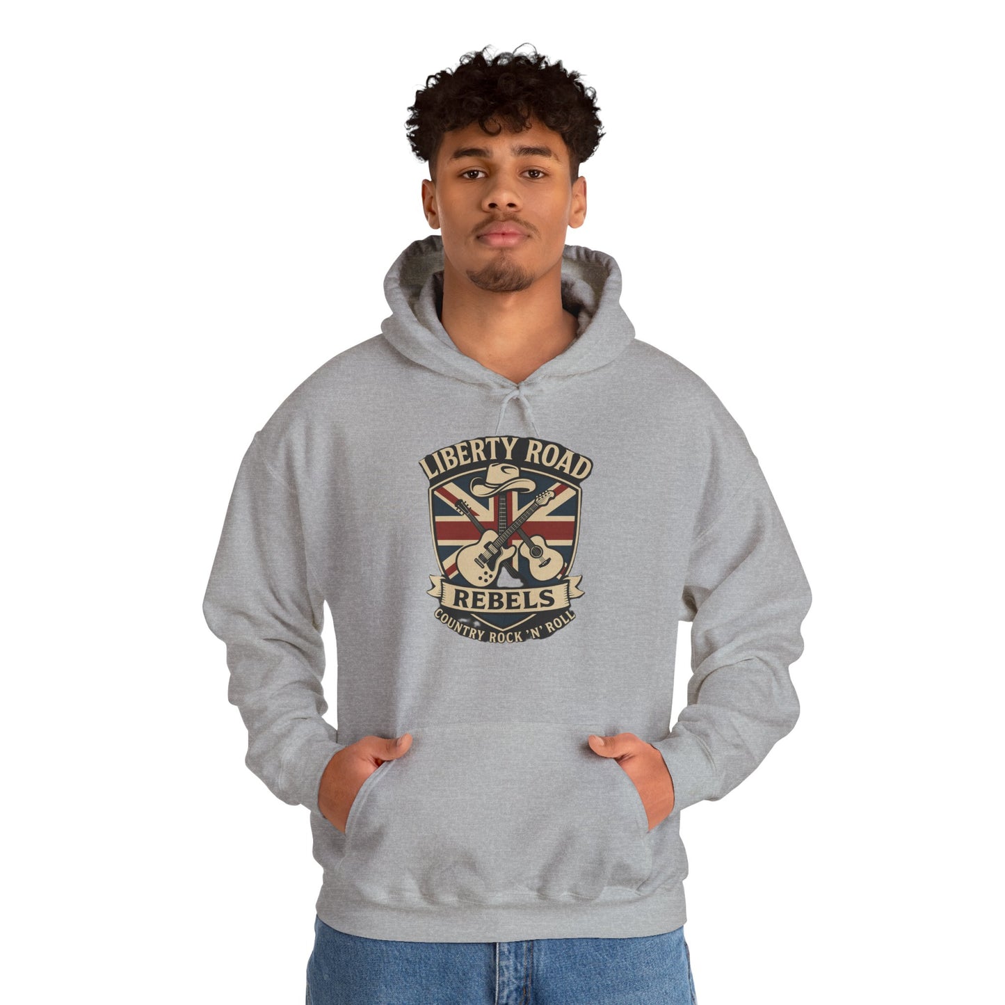 Liberty Road Rebels Britannia Hoodie Unisex Sweatshirt