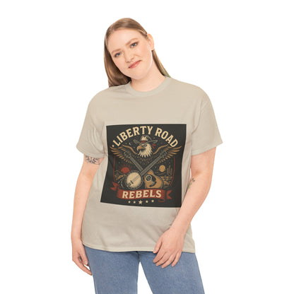Liberty Road Rebels Vintage Americana Style Tee Unisex T-Shirt