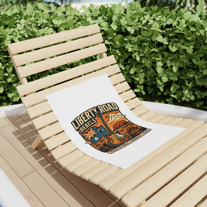 Liberty Road Rebels Australiana Beach Towels