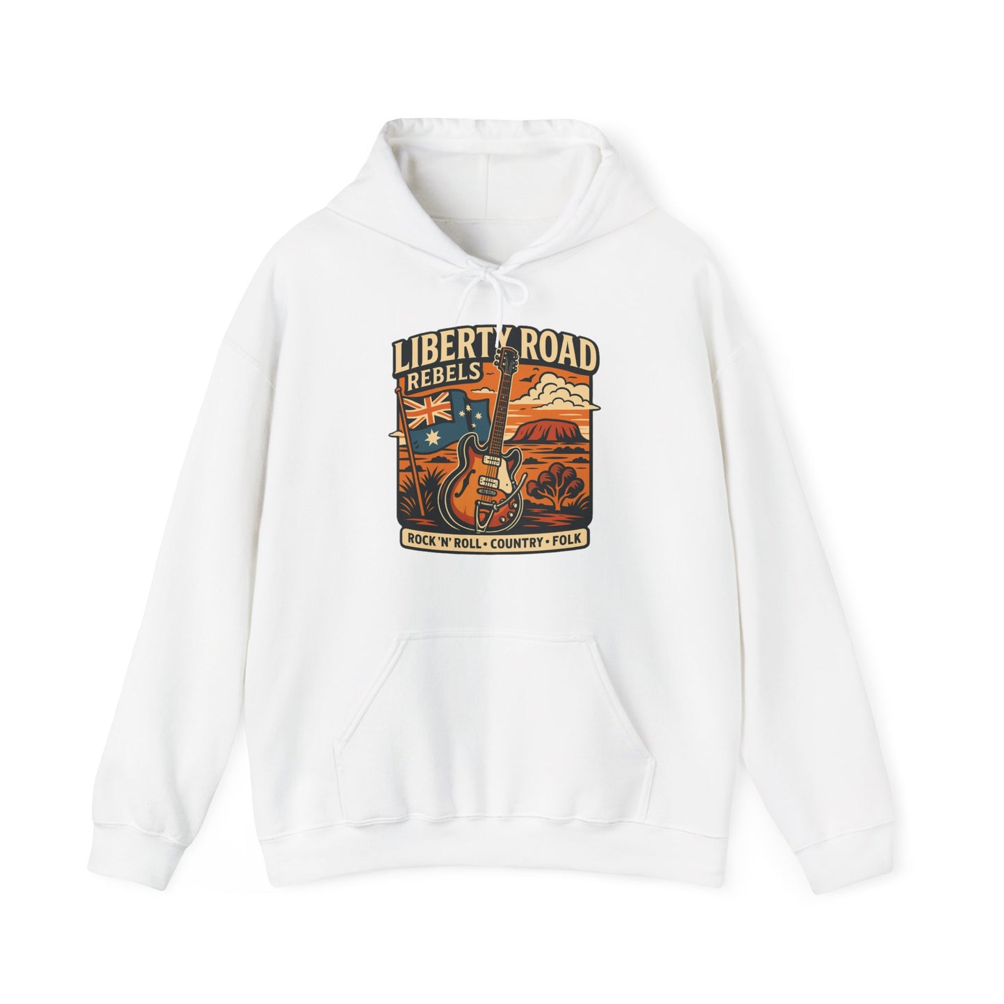 Liberty Road Rebels Australiana Hoodie