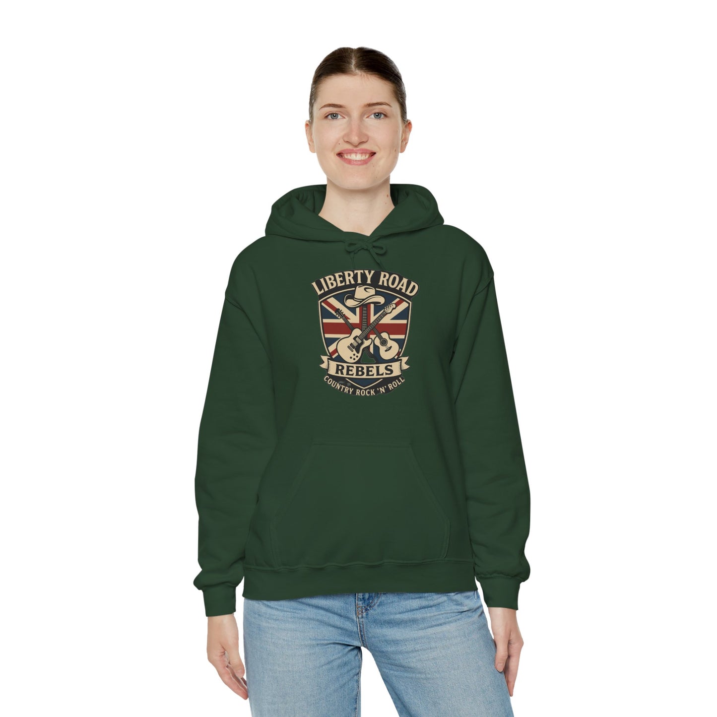 Liberty Road Rebels Britannia Hoodie Unisex Sweatshirt