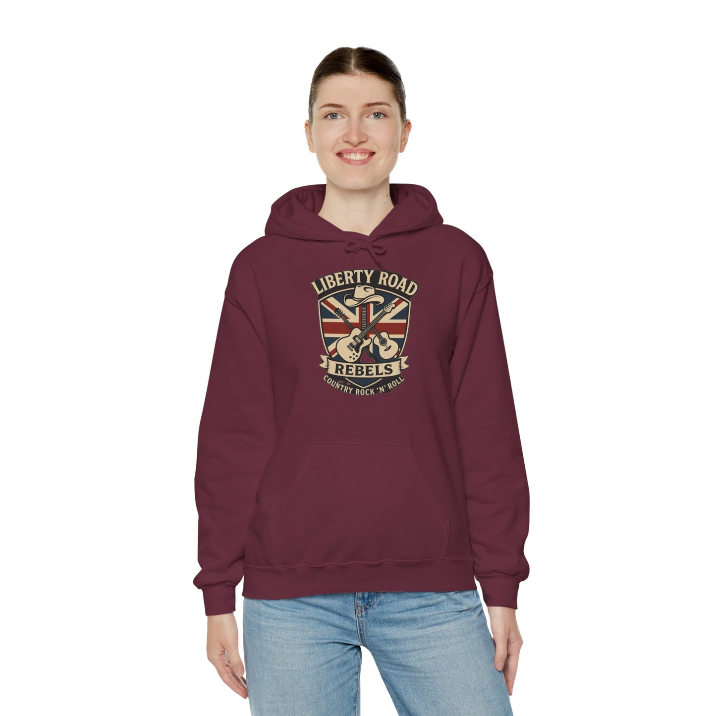 Liberty Road Rebels Britannia Hoodie Unisex Sweatshirt