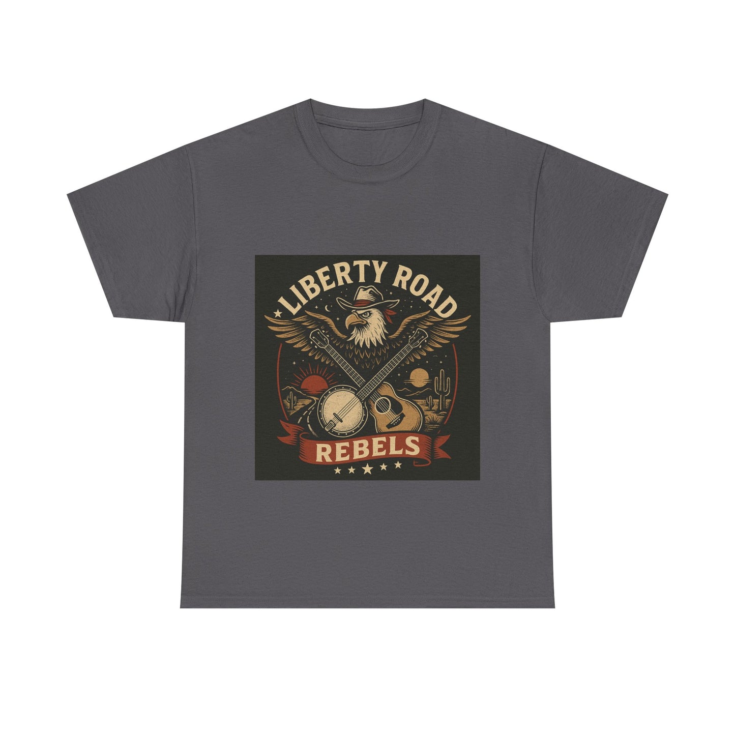 Liberty Road Rebels Vintage Americana Style Tee Unisex T-Shirt