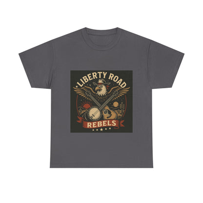Liberty Road Rebels Vintage Americana Style Tee Unisex T-Shirt
