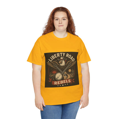 Liberty Road Rebels Vintage Americana Style Tee Unisex T-Shirt