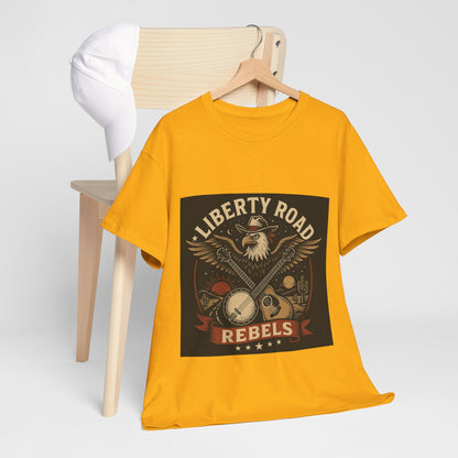 Liberty Road Rebels Vintage Americana Style Tee Unisex T-Shirt