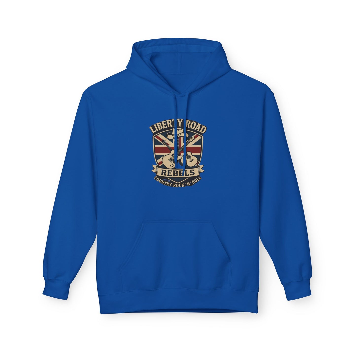 Liberty Road Rebels Britannia Fleece Hoodie Unisex Sweatshirt