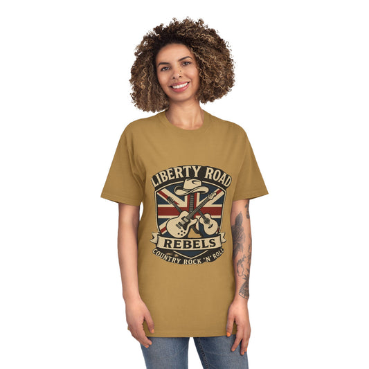 Liberty Road Rebels Britannia Unisex T-Shirt Vintage Tee