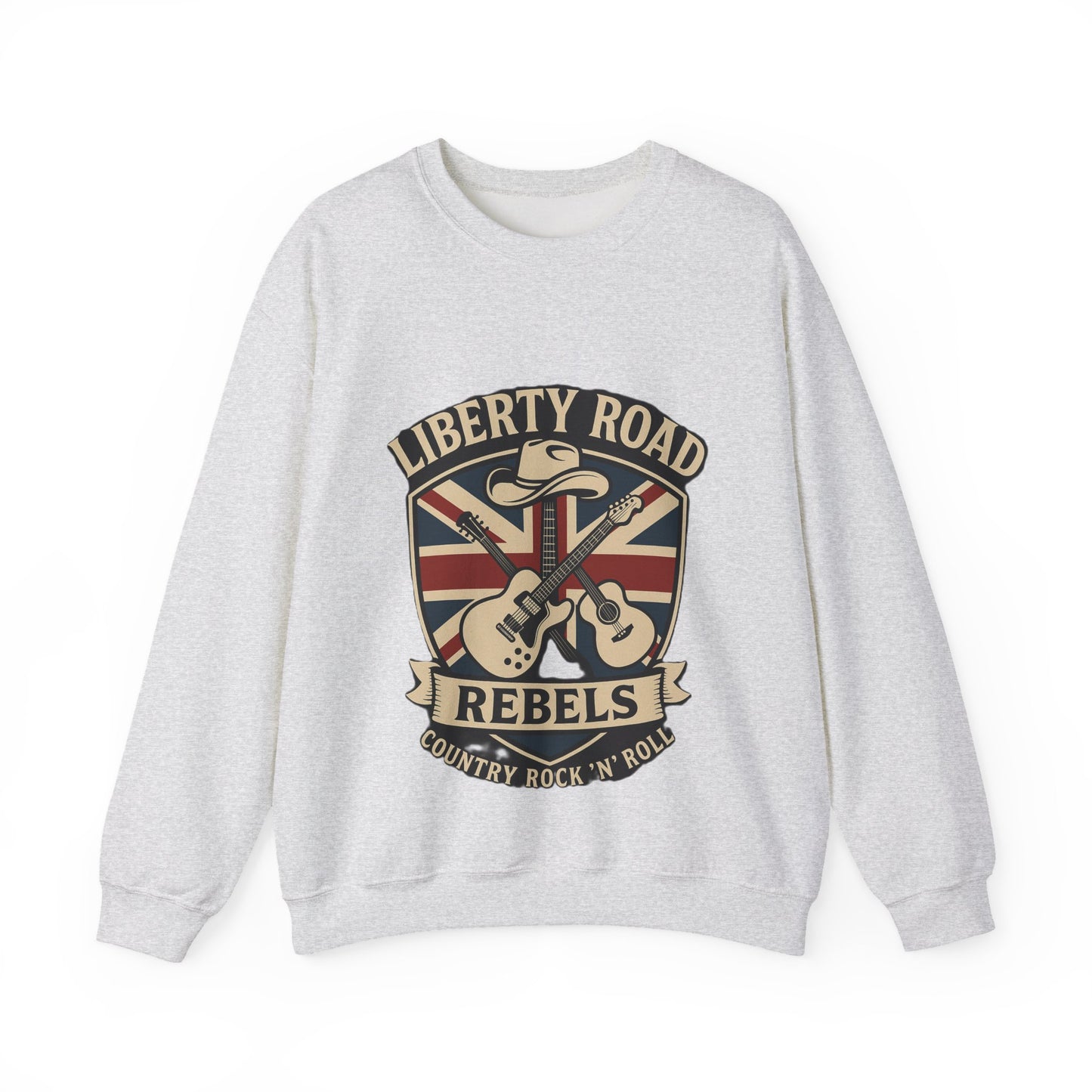 Liberty Road Rebels Britannia Sweatshirt Unisex Crewneck Longsleeve T-Shirt