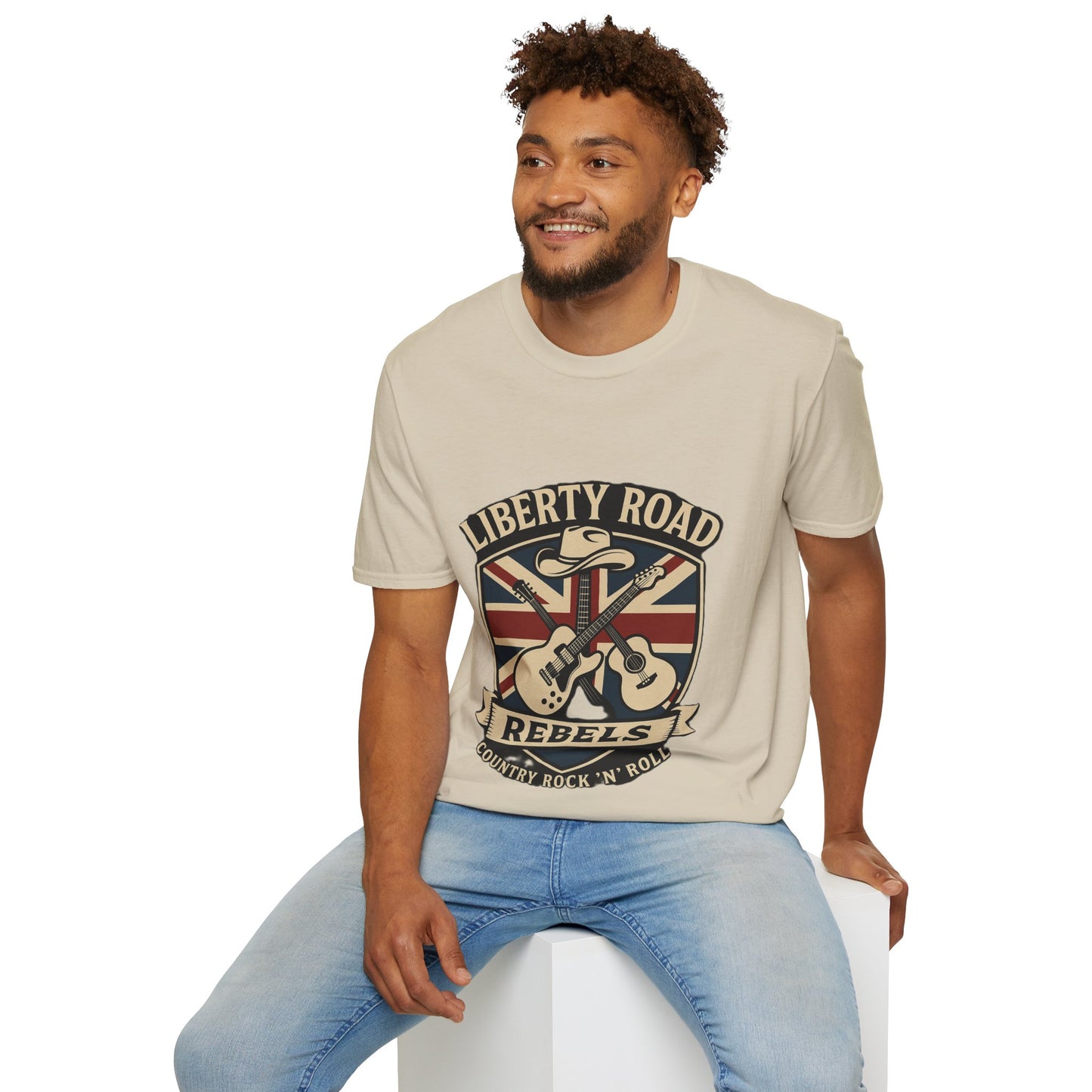 Liberty Road Rebels Britannia T-Shirt  Unisex Softstyle Tee