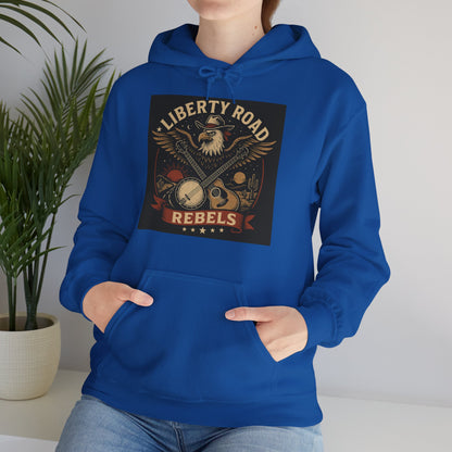 Liberty Road Rebels Vintage Americana Style Sweatshirt Unisex Hoodie