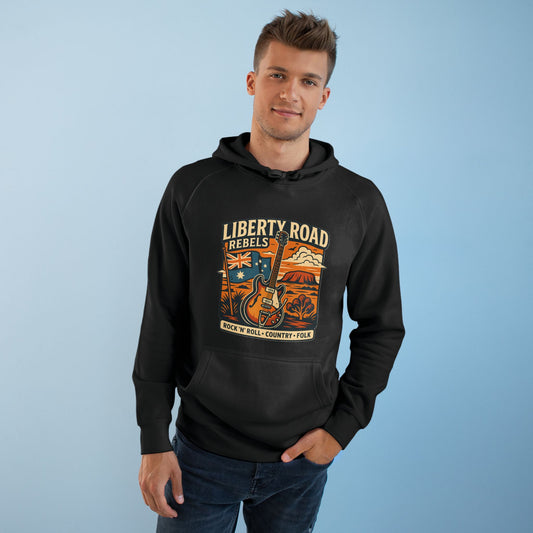 Liberty Road Rebels Vintage Australiana Hoodie