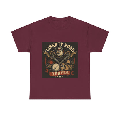Liberty Road Rebels Vintage Americana Style Tee Unisex T-Shirt